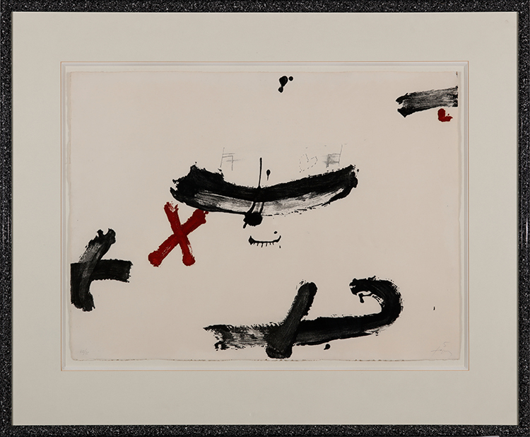 Espa Amb Signes by Antoni Tàpies