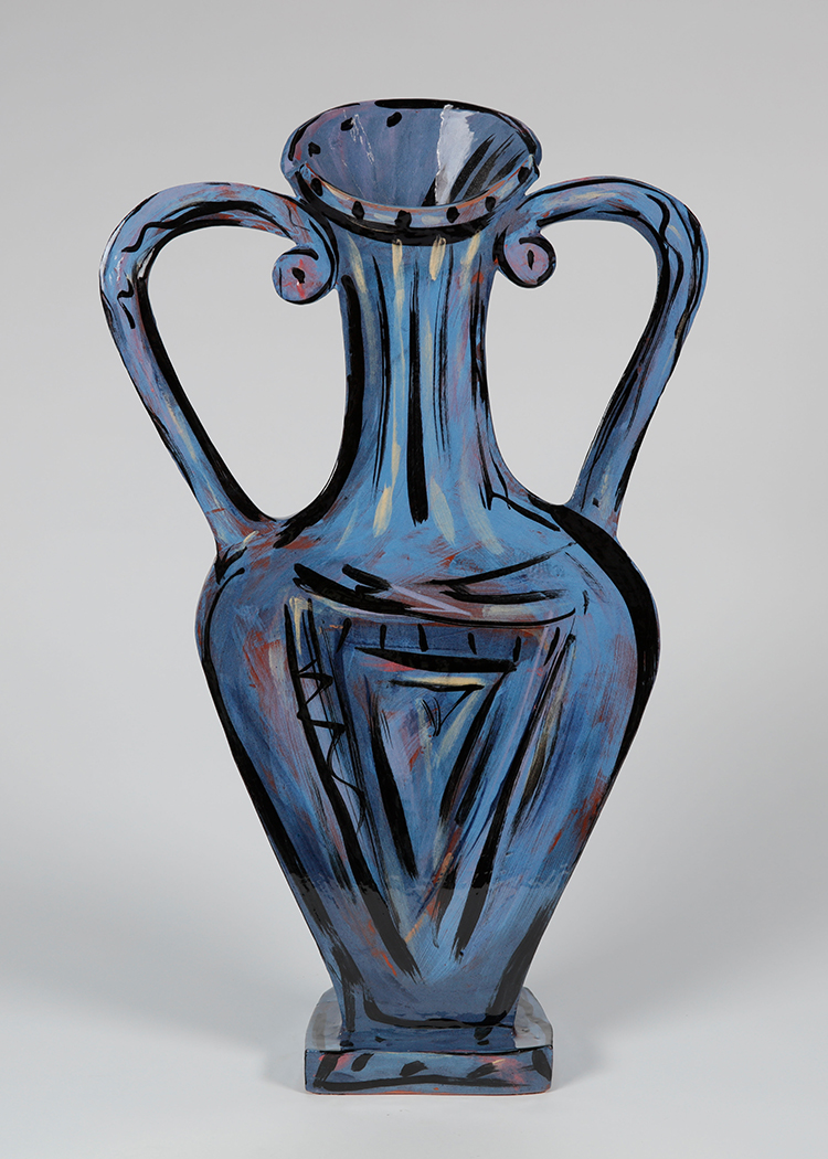 Flat face vase No. 613 by Kathryn Youngs