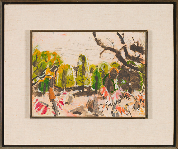 Green Woods and Sumach by David Brown Milne