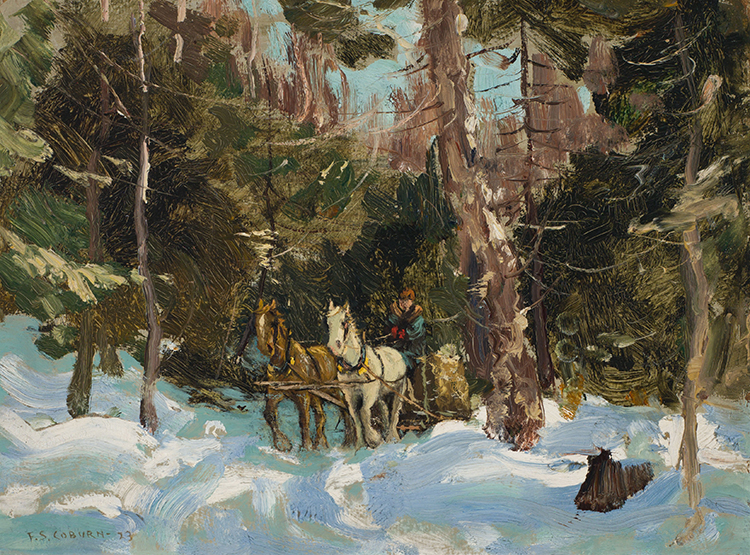 Winter Landscape par Frederick Simpson Coburn