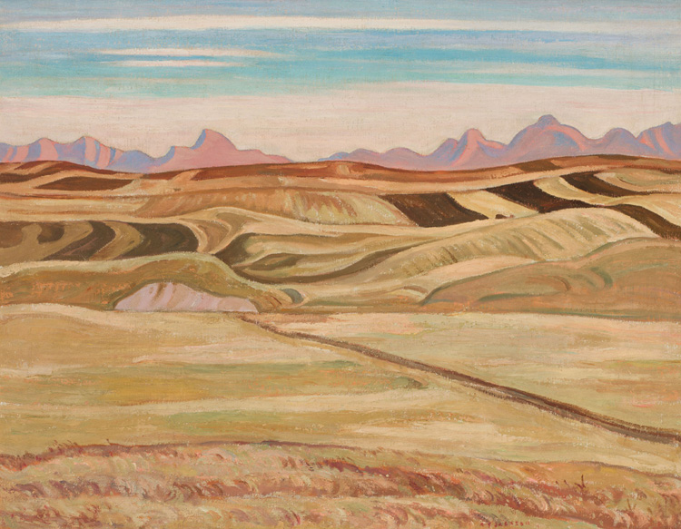 Alberta Foothills by Alexander Young (A.Y.) Jackson