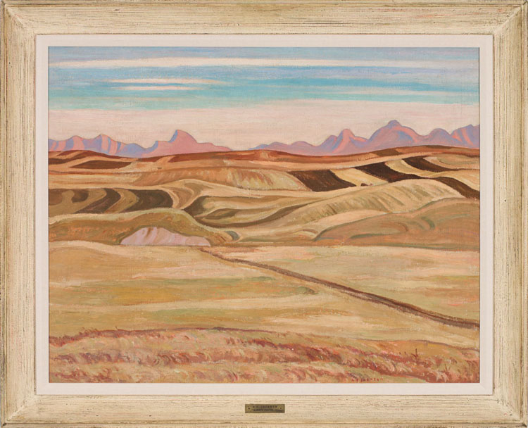 Alberta Foothills by Alexander Young (A.Y.) Jackson