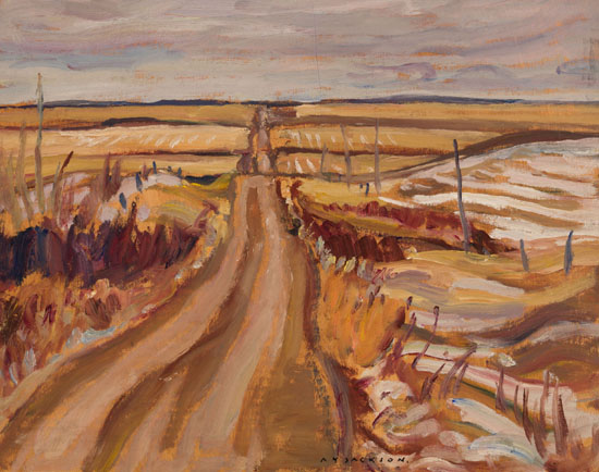 Country Road, Manitoba by Alexander Young (A.Y.) Jackson