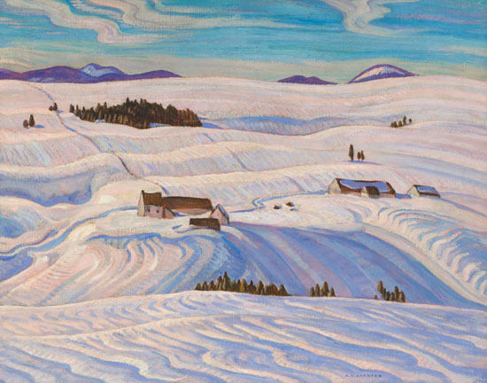 Laurentian Hills by Alexander Young (A.Y.) Jackson