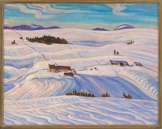 Laurentian Hills by Alexander Young (A.Y.) Jackson