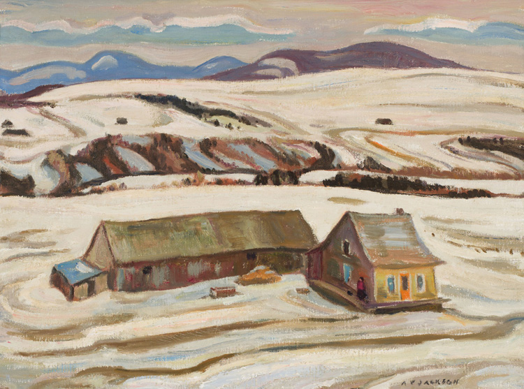 Laurentian Winter par Alexander Young (A.Y.) Jackson