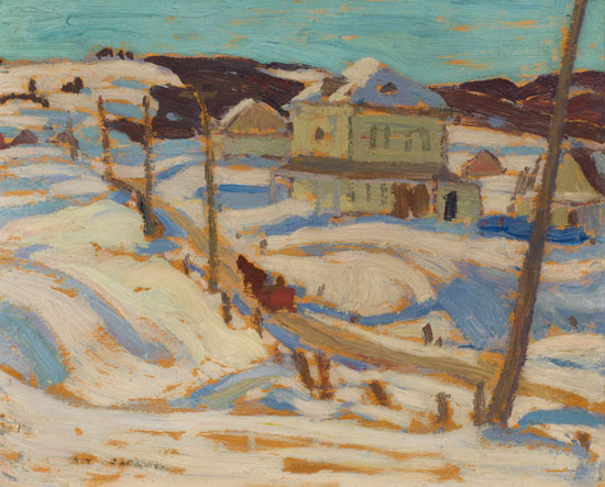 Quebec, Winter by Alexander Young (A.Y.) Jackson