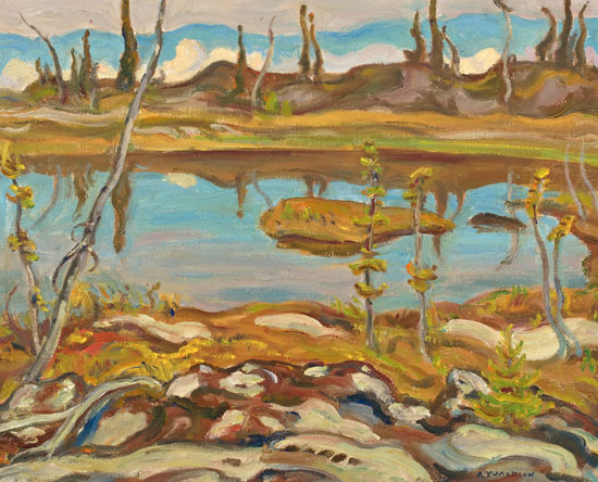 Muskeg Lake, Port Radium par Alexander Young (A.Y.) Jackson