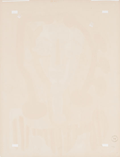 Figure au corsage rayé (M. 179; B. 604) by Pablo Picasso
