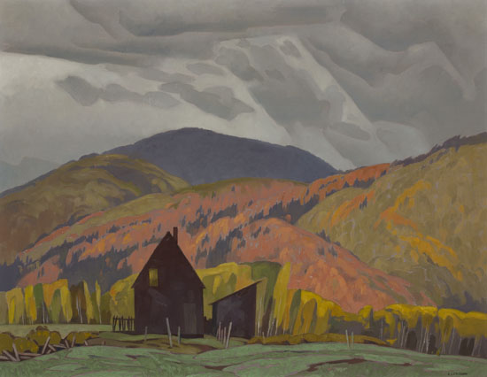 Abandoned Farm, Halfway Lake par Alfred Joseph (A.J.) Casson