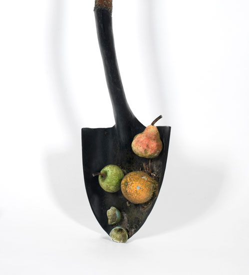 Spade with Fruit by Victor Cicansky