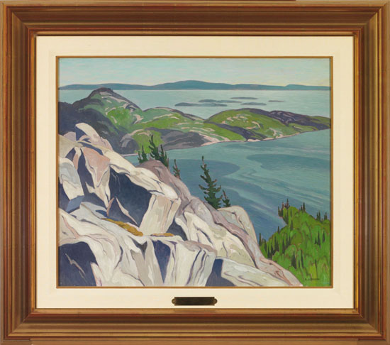 From the Heights, Baie Fine par Alfred Joseph (A.J.) Casson