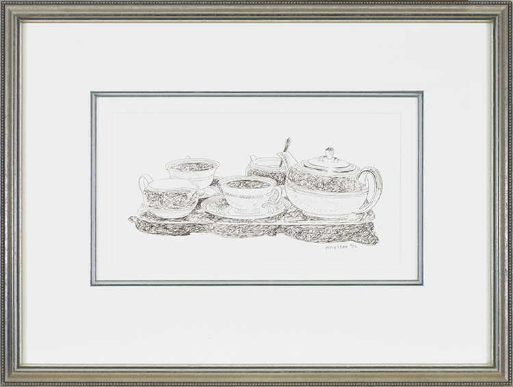 Teacups and Saucers par Mary Frances Pratt
