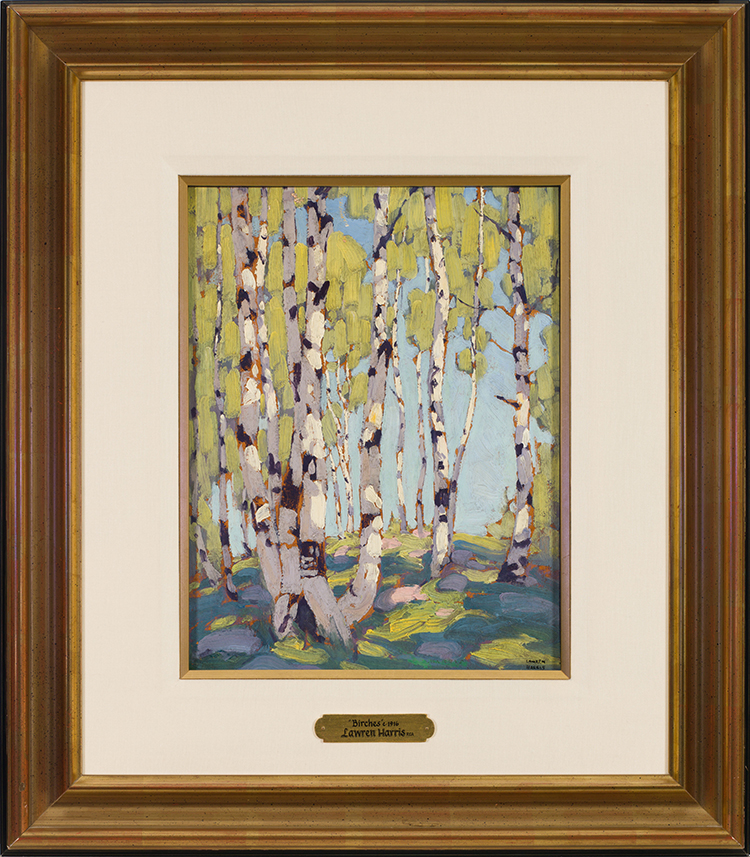 Birches by Lawren Stewart Harris