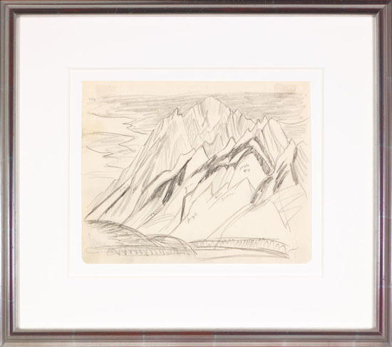 Study for Mountain Forms by Lawren Stewart Harris