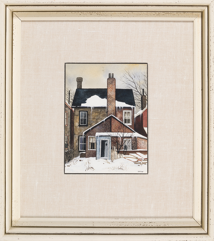 Old House on Symington Avenue by John Kasyn
