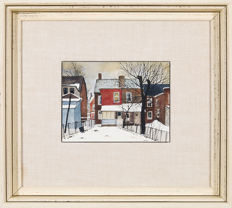 Back Yard on Dovercourt Road par John Kasyn