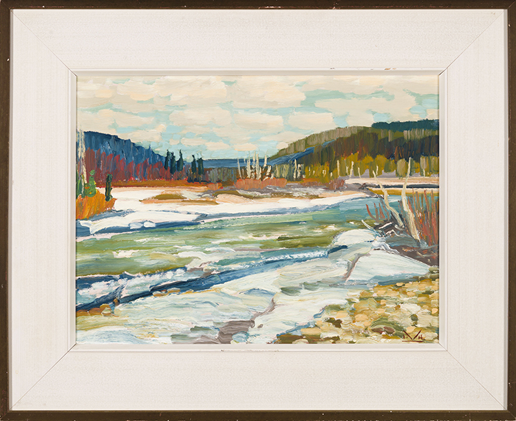 Elbow River, Bright Spring Day by Illingworth Holey Kerr