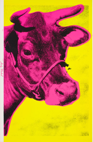 Cow by Andy Warhol