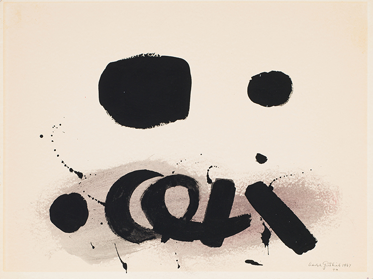 Untitled #74 par Adolph Gottlieb