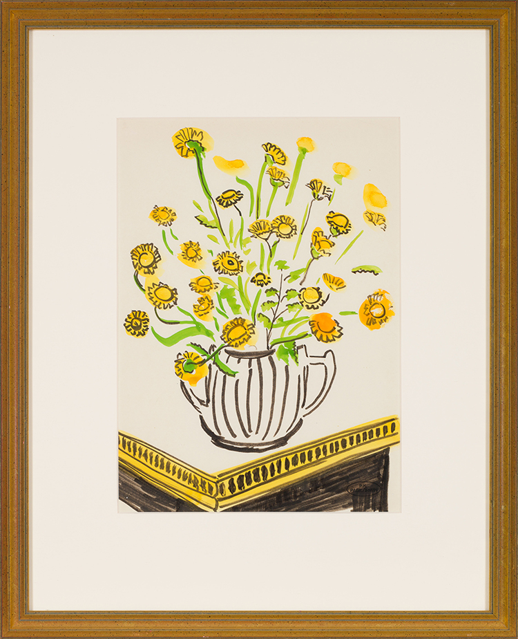 Vase and Flowers par Patricia Kathleen (P.K.) Page (Irwin)