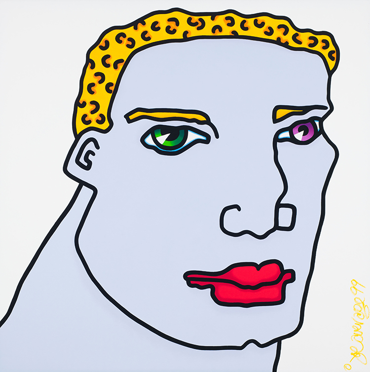 Untitled (blonde male) par Joe Average