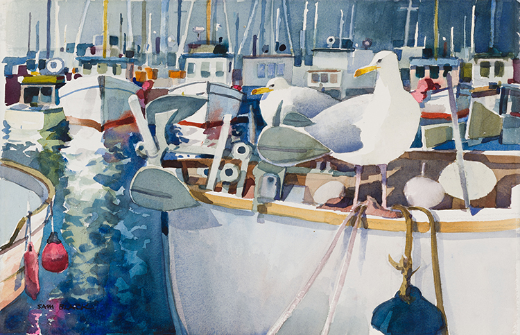 Fishing Fleet Inspection by Sam Black