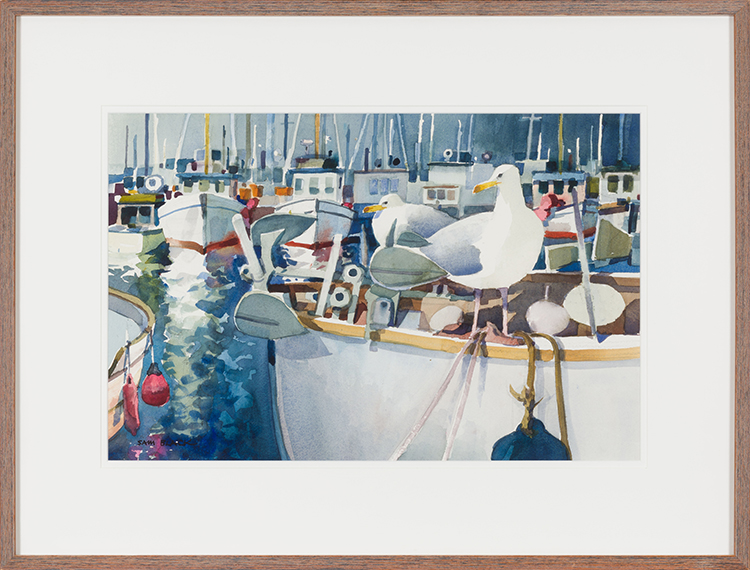 Fishing Fleet Inspection by Sam Black
