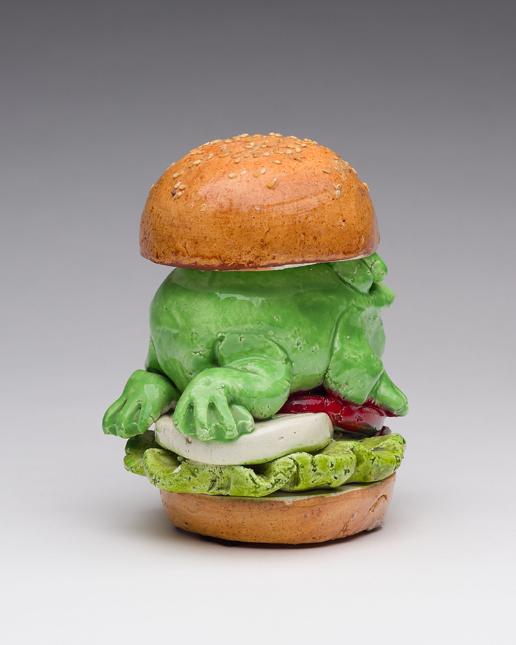 Frog Sandwich par David James Gilhooly