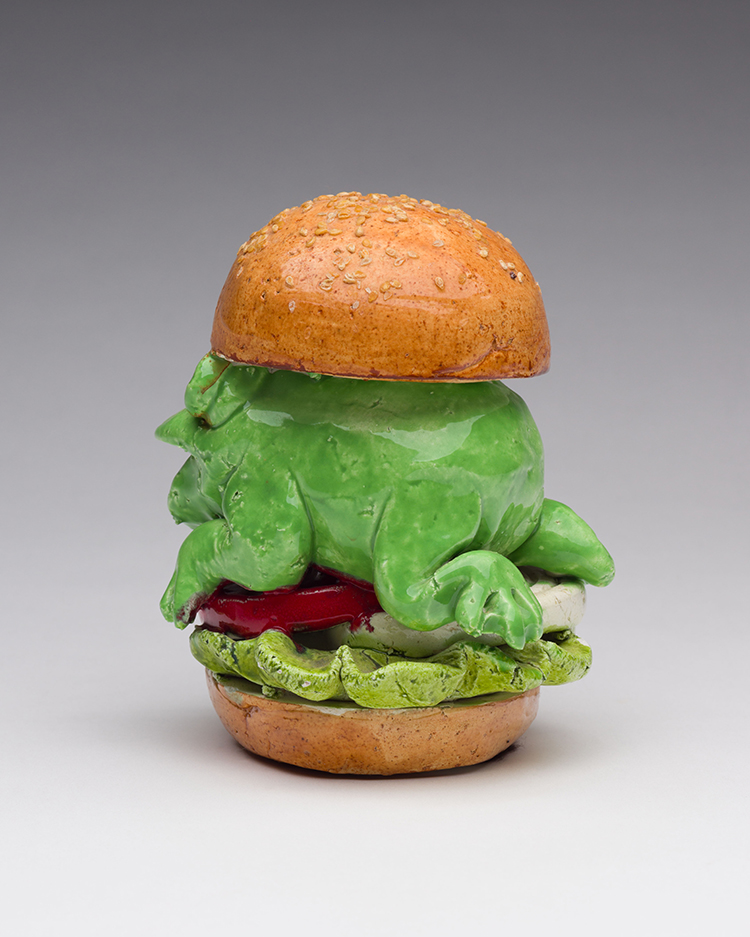 Frog Sandwich par David James Gilhooly
