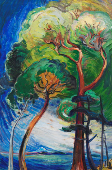 Arbutus Trees par Emily Carr