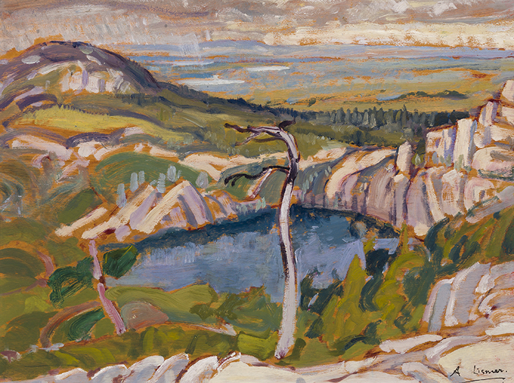 Georgian Bay Pool par Arthur Lismer