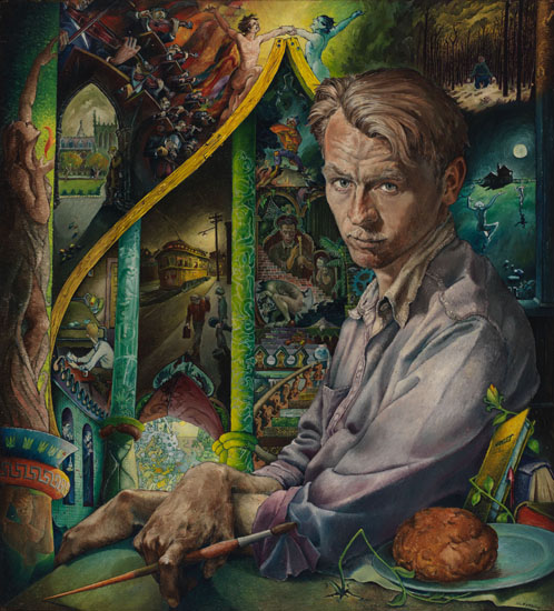 Portrait of the Artist as a Young Man by William Kurelek