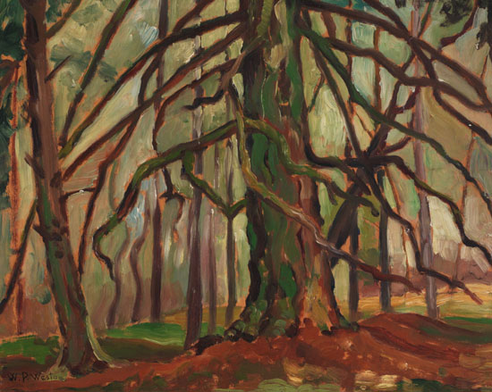Woods, Victoria, BC by William Percival (W.P.) Weston