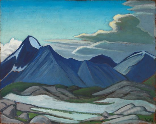Mount Owen Near Lake O'Hara / Mountain Sketch XII by Lawren Stewart Harris