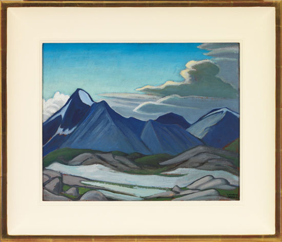 Mount Owen Near Lake O'Hara / Mountain Sketch XII by Lawren Stewart Harris