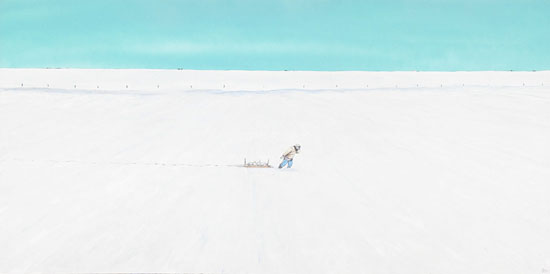 Frozen Jack Rabbits par William Kurelek