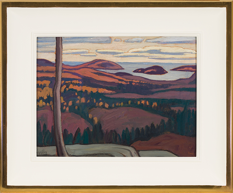 Island, North Shore, Lake Superior by Lawren Stewart Harris