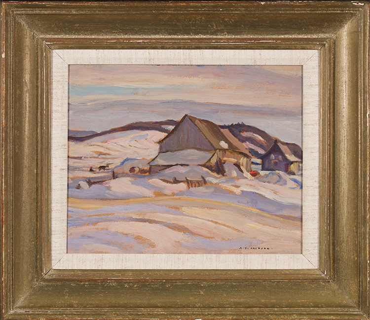 Farm at St. Simon, Rimouski by Alexander Young (A.Y.) Jackson