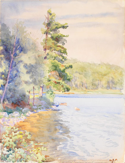 Lake of the Woods par Walter Joseph (W.J.) Phillips