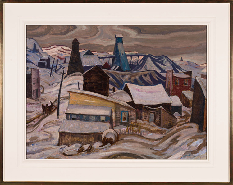 Ontario Mining Town, Cobalt by Alexander Young (A.Y.) Jackson