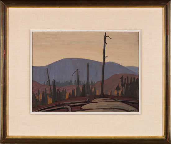 Country North of Lake Superior / Lake Superior Sketch CV by Lawren Stewart Harris