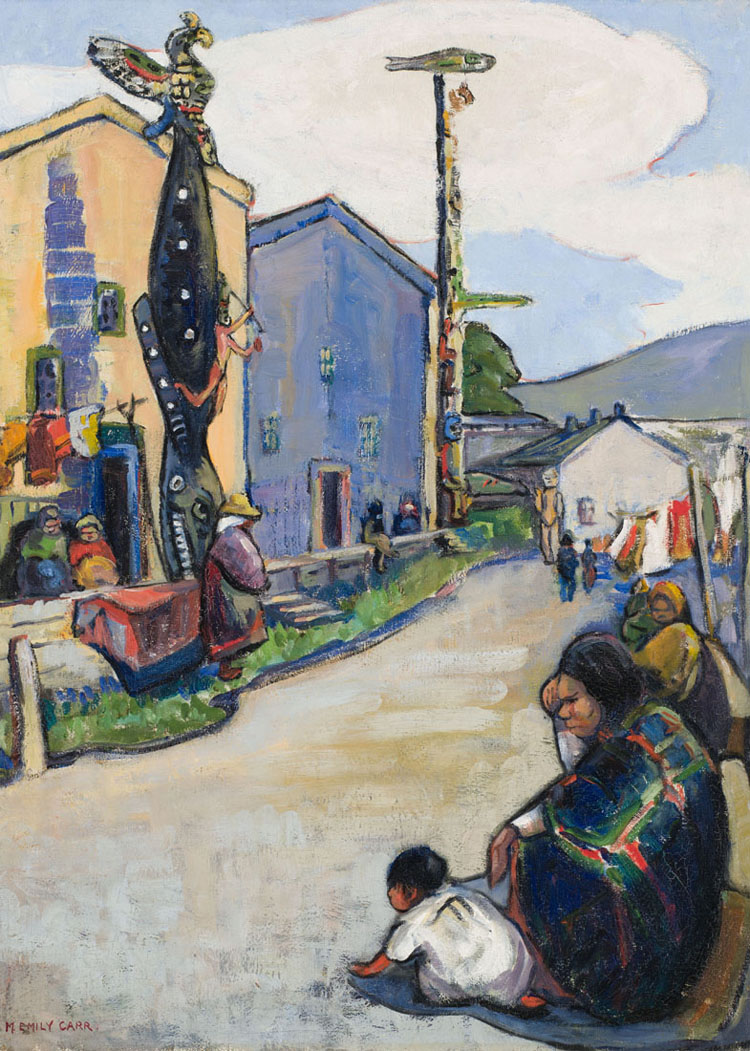 Street, Alert Bay by Emily Carr