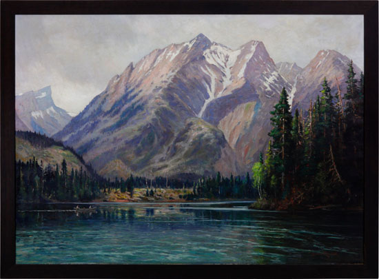 The Athabasca Valley by George Horne Russell