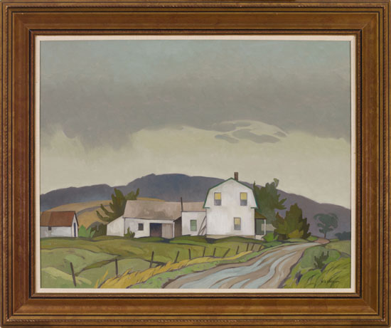 Grey Day, Quebec by Alfred Joseph (A.J.) Casson