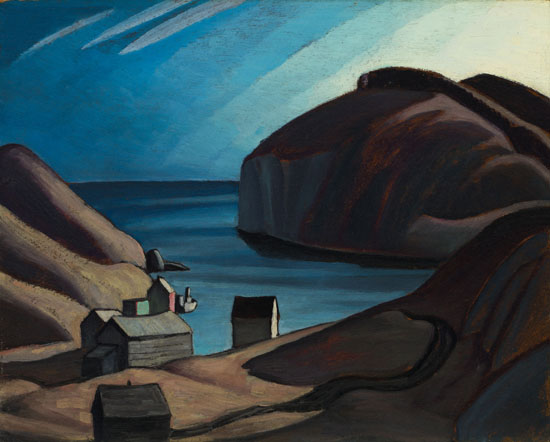 Coldwell, Lake Superior (Lake Superior Sketch CXXXIX) par Lawren Stewart Harris