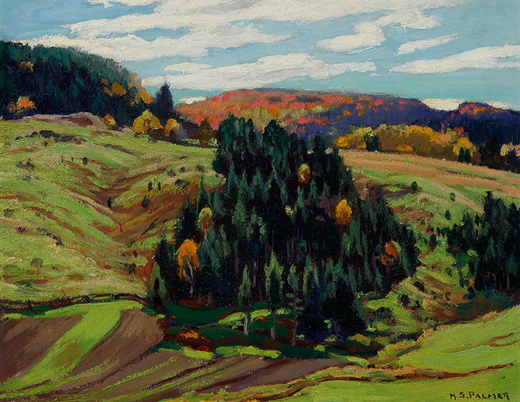 Rolling Country, Northern Quebec par Herbert Sidney Palmer