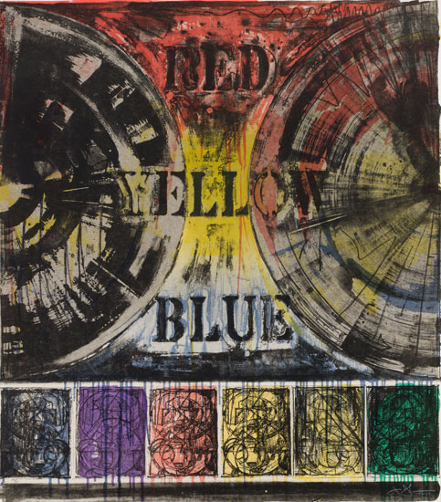 Untitled (S. 20; G. 853) Johns, Jasper