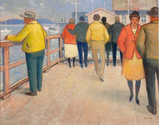 Sunday Evening, Sidney, BC par Henry George Glyde