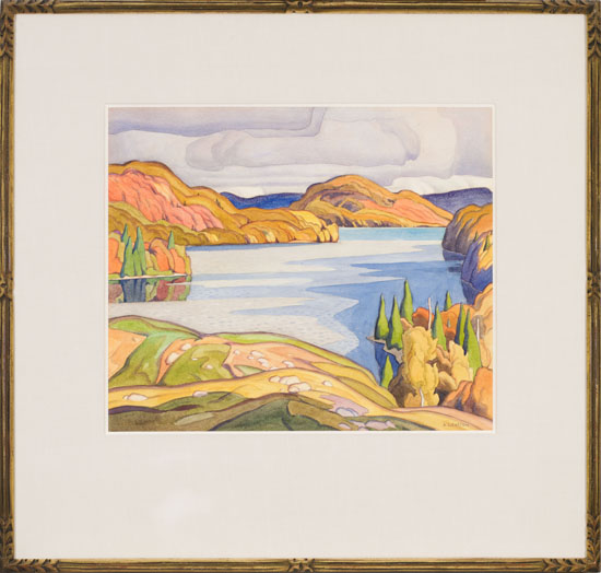 Soyers Lake, Haliburton par Alfred Joseph (A.J.) Casson